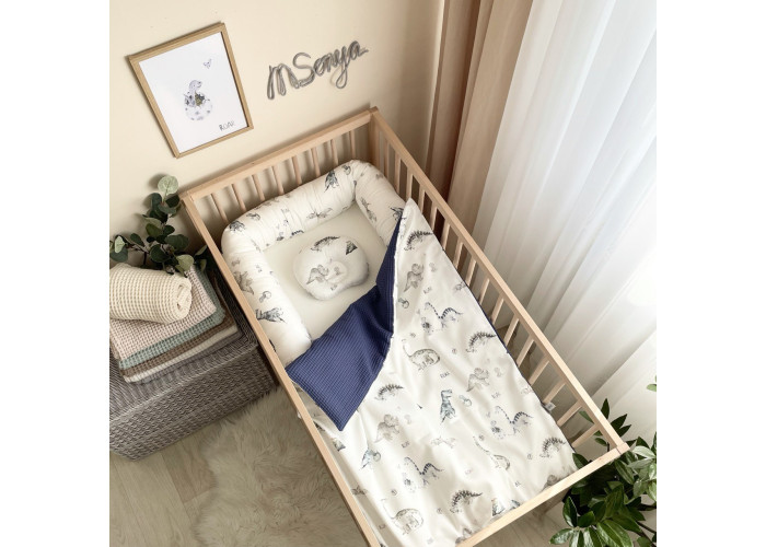 Валик "Nordic" Діно синій