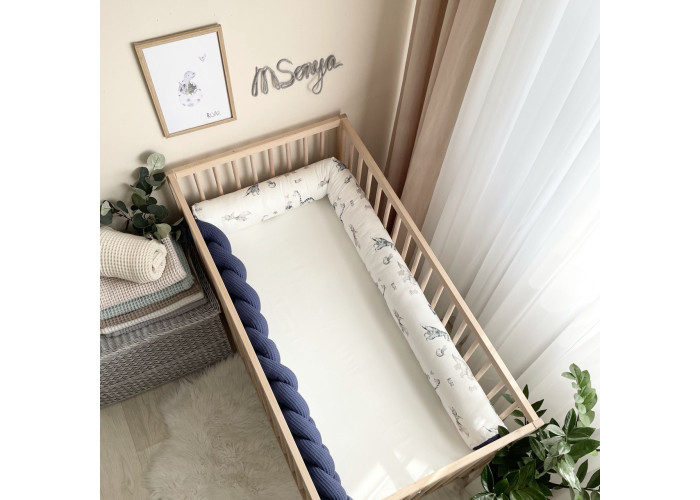 Валик "Nordic" Діно синій