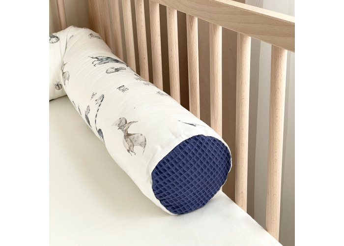 Валик "Nordic" Діно синій