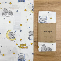 Пелюшка бязь Sweet Dream блакитний