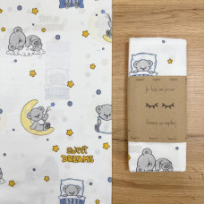 Пелюшка бязь Sweet Dream блакитний