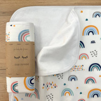 Непромокаюча пелюшка Поплін/Мембрана Веселки