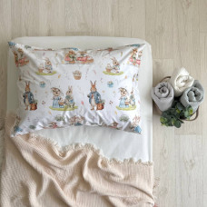 Наволочка поплін 50х70 Дворянські пухнатиски (900000)