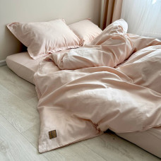 КПБ Євро сатин персик