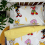 Комплект постільної білизни підліток 1,5 Sonic/жовтий (підковдра+наволочка)