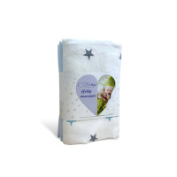 Набір пелюшок фланель 80х100 Soft Stars блакитний