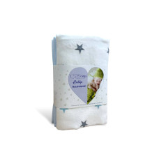 Набір пелюшок фланель 80х100 Soft Stars блакитний