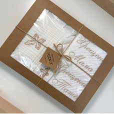 Набір для хрещення (крижма+набір серветок для свічок+мішечок для першого локона)