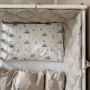 Комплект постільної білизни для новонародженого Baby Dream New Машинки блакитні