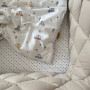 Комплект постільної білизни для новонародженого Baby Dream New Машинки блакитні