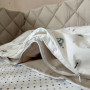 Комплект постільної білизни для новонародженого Baby Dream New Машинки блакитні