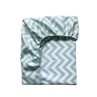 Простирадло дитяче Зигзаг мятний