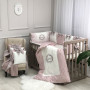 Комплект постільної білизни для новонародженого Elegance запорошена троянда