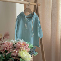 Туніка дитяча муслін Аква