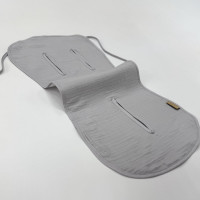 Вкладиш у автокрісло/візочок муслін/непромокаюча махра сірий