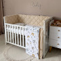 Комплект постільної білизни для новонародженого Baby Dream New Let`s Go