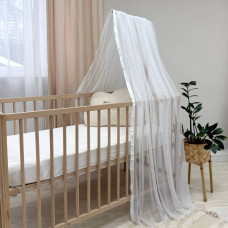 Балдахін на Г-подібний тримач білий