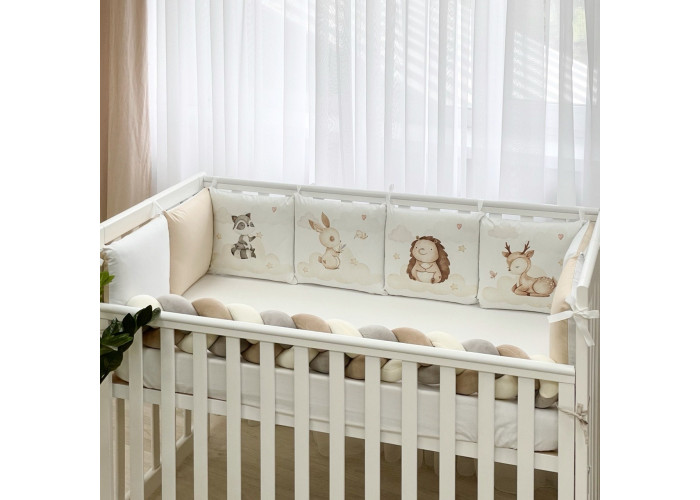 Бортики Арт Дизайн Friends беж