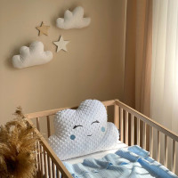 "Хмаринка Minky" блакитні щічки 33*50 см