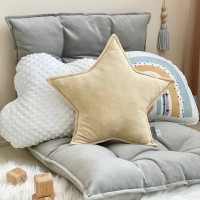 Подушка "Зірка" декор гірчиця