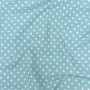 Пелюшка бязь Білий горох на мятному