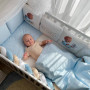 Комплект постільної білизни для новонародженого Арт Дизайн Baby Teddy, колір блакитний