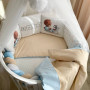 Комплект постільної білизни для новонародженого Арт Дизайн Baby Teddy, колір блакитний