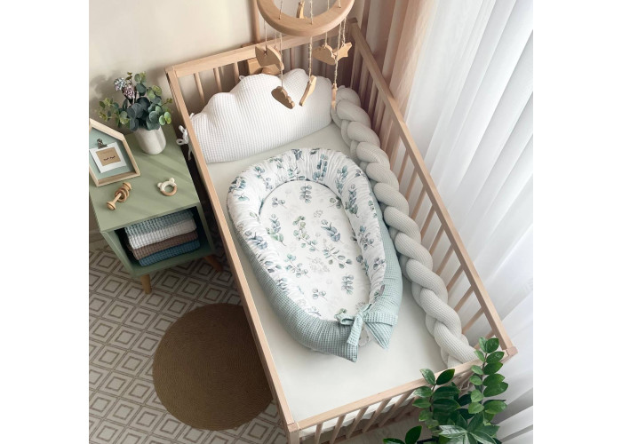 Коса вафля білий 1,2 м