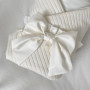 Плед-конверт з ковдрою + бантик DreamLand молочний