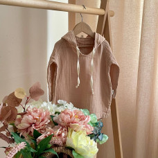 Туніка дитяча муслін Бежевий