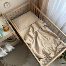 3КПБ (підковдра+наволочка) льон бежевий