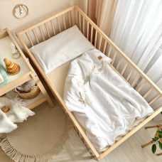 3КПБ (підковдра+наволочка) льон білий