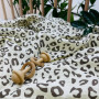 Пелюшка муслін Леопард коричневий