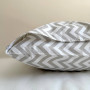 Наволочка поплін 50х70 Зигзаг бежевий (900000)