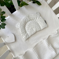 Подушка з вушками поплін Клякса (130046)