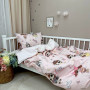 Комплект постільної білизни підліток 1,5 Lol/світла пудра (підковдра+наволочка)