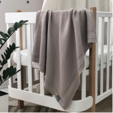 Плед бавовна Рогожка моко