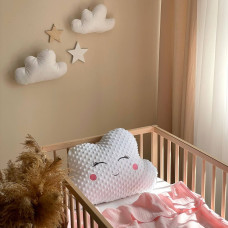 "Хмаринка Minky" рожеві щічки 33*50 см