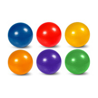 М'яч гімнастичний фітбол для фітнесу аеробіки та йоги 65см 800 гр (асорт.) (BT-SFB-0004)