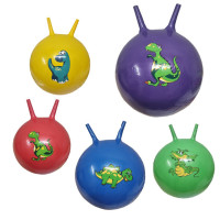 М'яч гімнастичний фітбол дитячий для фітнесу і гімнастики з ріжками 45 см (асорт.) (B4501)