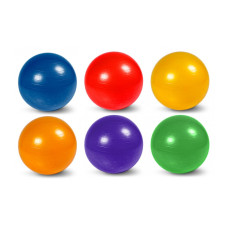 М'яч гімнастичний фітбол для фітнесу аеробіки та йоги 65см 800 гр (асорт.) (BT-SFB-0004)