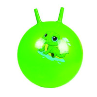 М'яч гімнастичний дитячий з ріжками з малюнком 55 см (BT-PB-0086GR)