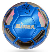 М'яч футбольний Minsa розмір №5 синій (BT-FB-0296BL)