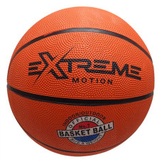 М'яч Extreme Motion баскетбольний розмір №7, гумовий, помаранчевий (BB2401)