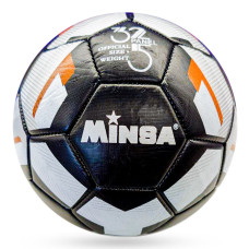 М'яч футбольний Minsa розмір №5 чорний (BT-FB-0296BK)