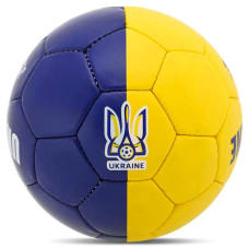 М'яч футбольний Ukraine розмір №5 32 панелі жовто-блакитний (2500-302)