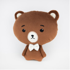 М'яка іграшка Попелюшка Ведмедик Ханні 20см коричневий (Z664)