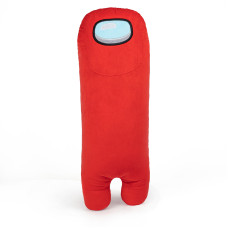 М'яка іграшка Weber Toys Валик космонавт Among Us 80см червоний (WT7071)