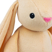 М'яка іграшка KidsQo зайчик Хагсі 23см бежевий (KD722)