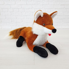 М'яка іграшка Попелюшка Лисиця 58см руда (ZL075)